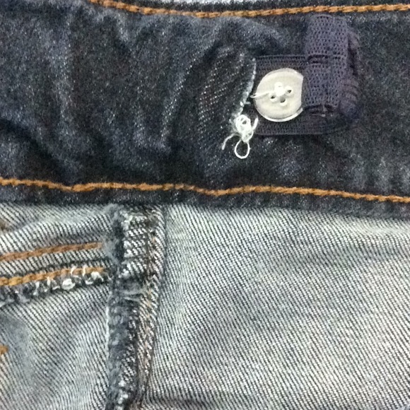 Mudd Girls Mid Rise Jean Leggings Destroyed Sz 14 - Picture 6 of 6